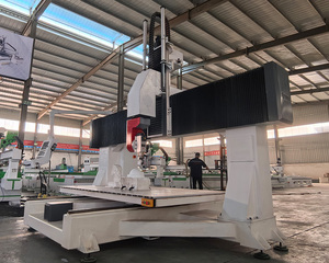 Máquina de tallado de 5 ejes para escultura, enrutador Cnc de 5 ejes, enrutador Cnc de talla de espuma EPS, enrutador Cnc de 5 ejes, enrutador Cnc de 360 grados para modelo 3D - Product Image 3