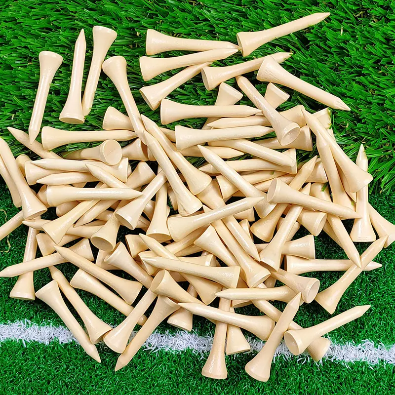 PGM QT003 özel bambu golf tees renkli golf tee satılık