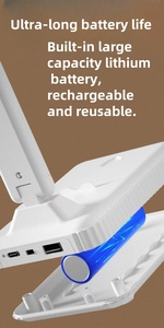 Usb pil yatak odası okuma kitap çalışması dokunmatik taşınabilir gece lambası şarj edilebilir başucu masa Led masa lambası - Product Image 5
