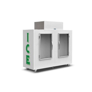 Large Capacity Single-Temperature <strong>Ice</strong> Storage Freezer Double-Door Bagged <strong>Ice</strong> <strong>Cube</strong> Refrigerator