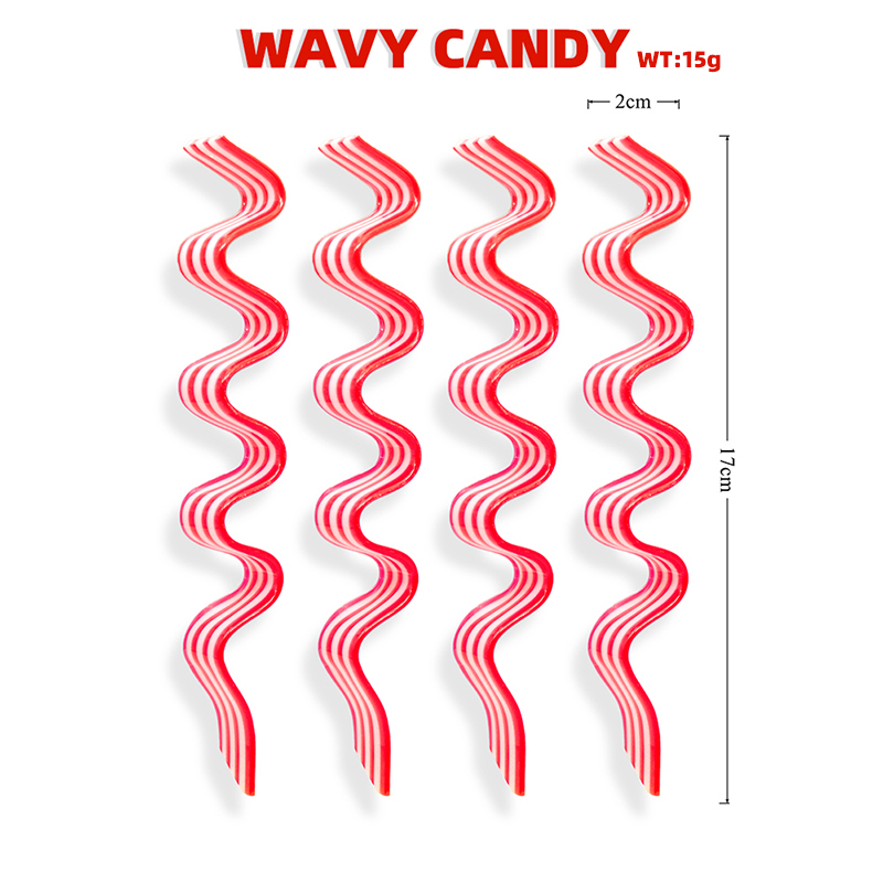 Wavy candy
