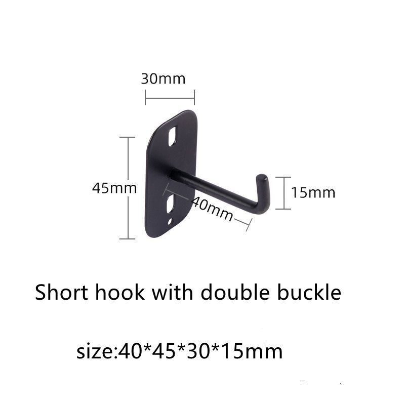 Court crochet avec double boucles hookc