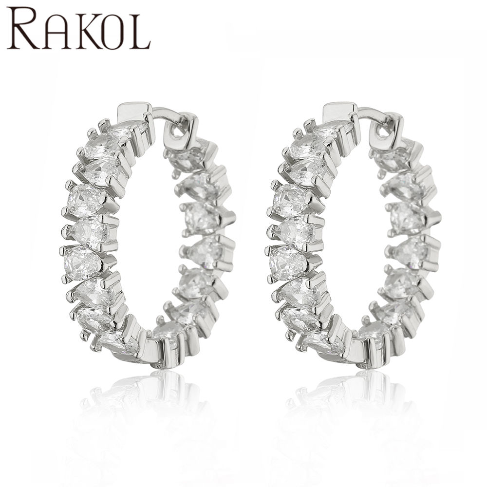 ชุบสีขาวเพทายทรงกลม