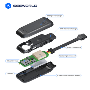 SEEWORLD全球定位系统跟踪芯片迷你隐藏定位器全球定位系统跟踪器与实时应用 - Product Image 3