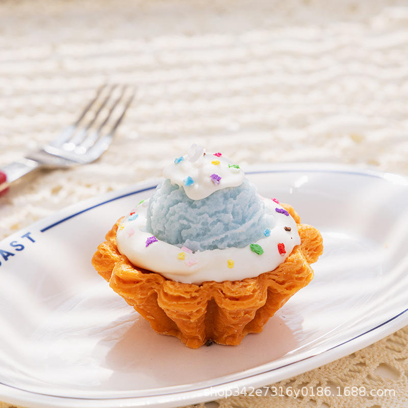 Ice cream egg tart jasmine