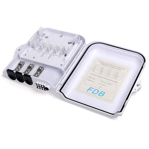 2-in-1 IP65 8-Core CTO Black NAP FTTH Mini PLC Access ODP Fiber Optical Box FTTH Cassette Tape Splitter Optical <strong>Distribution</strong> - Product Image 1