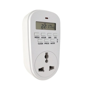 Einstellbare programmier bare Einstellung Taktsc halter Digital anzeige Steckdose Lade-Timer-Schalter Steckdose - Product Image 4