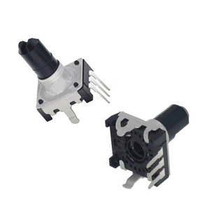 360度ロータリーエンコーダーEC12E12オーディオエンコーダーコーディング3ピンハンドルロング15MM - Product Image 3
