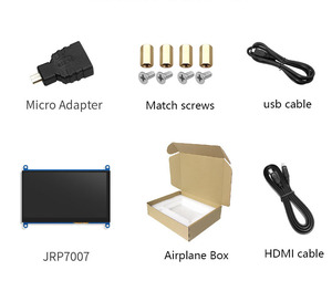 7-дюймовый ЖК-модуль HDMI Raspberry Pi, дисплей высокой четкости, емкостный сенсорный экран, портативный дисплей TFT, Промышленный контроль - Product Image 6