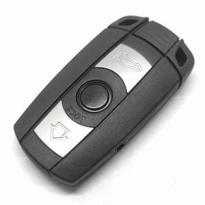 BM için 3 düğme akıllı uzaktan anahtar kabuk Fob durumda 1 3 5 6 7 E90 E93 E92 M3 M5 X3 X5 araba anahtarı konut - Product Image 1