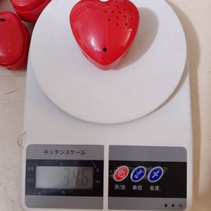 流行的可记录按钮迷你红色心形录音机按钮 - Product Image 4