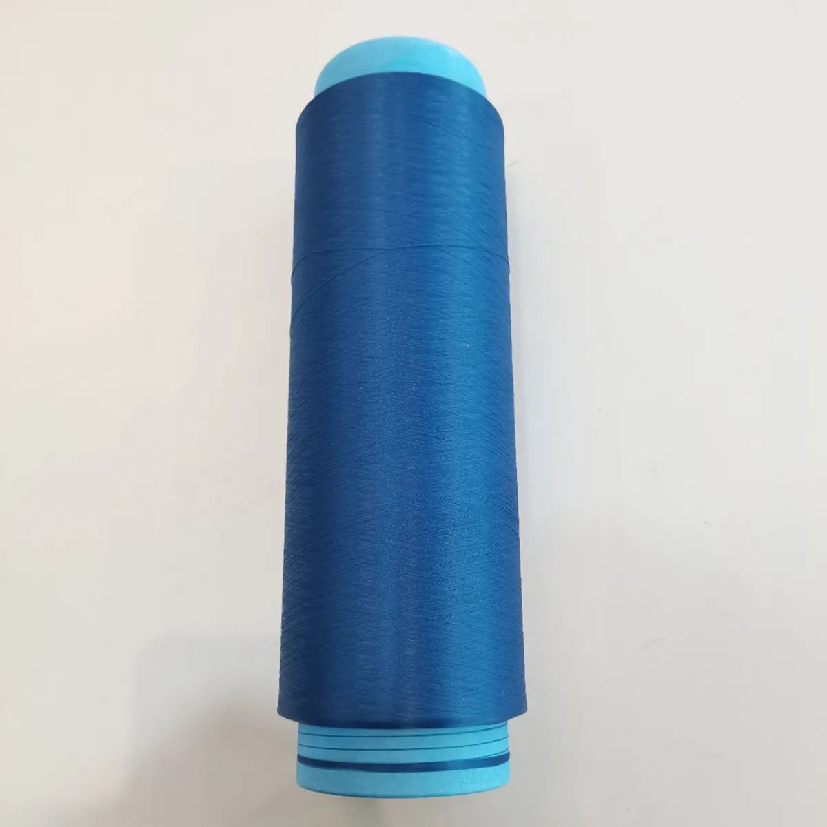 Nylon 6 Sewing Filament Yarn Factory 70D/24F Nylon Textured Yarn Blue 825A