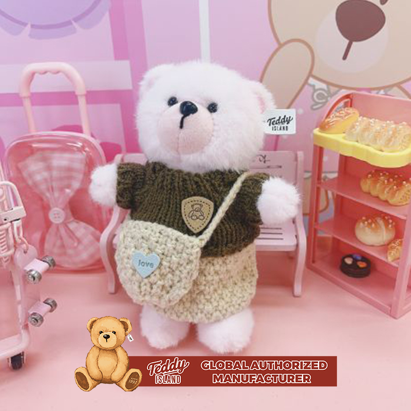 Ours en peluche marron