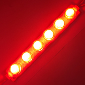 แผงไฟ LED โมดูล LED 6W 3030ไฟ CE DC 12V IP67 OEM 20 75โมดูล LED กล่องไฟหลังคากันน้ำ100 180