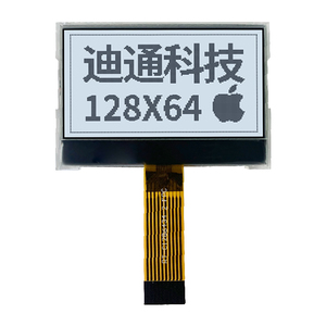 2.4 pollici 12864 Display LCD con 10 Pin FSTN ST7567 Driver IC 128x64 Mono Cog tipo SPI interfaccia 10 Pin modulo - Product Image 1