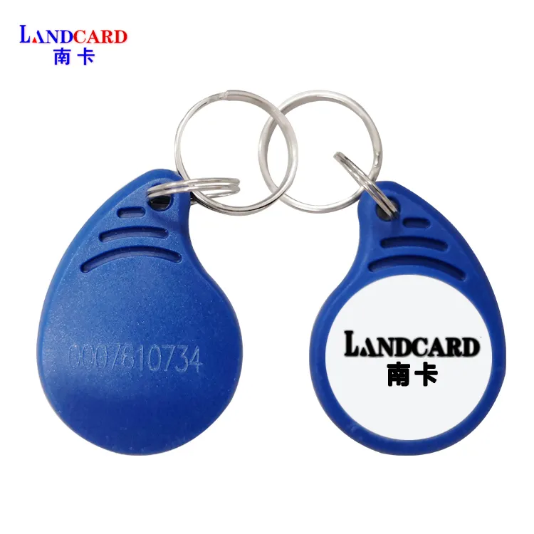 Abs nhựa keyfob cửa truy cập keyfob RFID thẻ thông minh Keychain