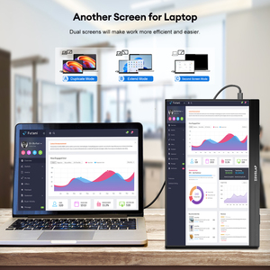 15.6-Inch Lightweight Portable FHD <strong>LCD</strong> <strong>Display</strong> Supports Type C Connection Mobile Phone <strong>Computer</strong> Extended Split Screen Use Laptop - Product Image 3