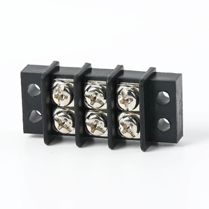 600V/30A 14.0mm đôi hàng thanh xe buýt rào cản khối thiết bị đầu cuối vít Loại kết nối sức mạnh công nghiệp sản phẩm - Product Image 3