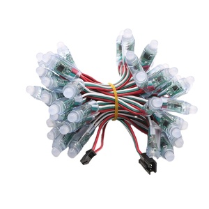 Многоцветный Dmx светодиодный пиксельный свет Полноцветный DC5V-12V Ic 1903 пикселей светодиодный rgb ws2811 12 В умный IC водонепроницаемый светодиодный пиксельный модуль - Product Image 2