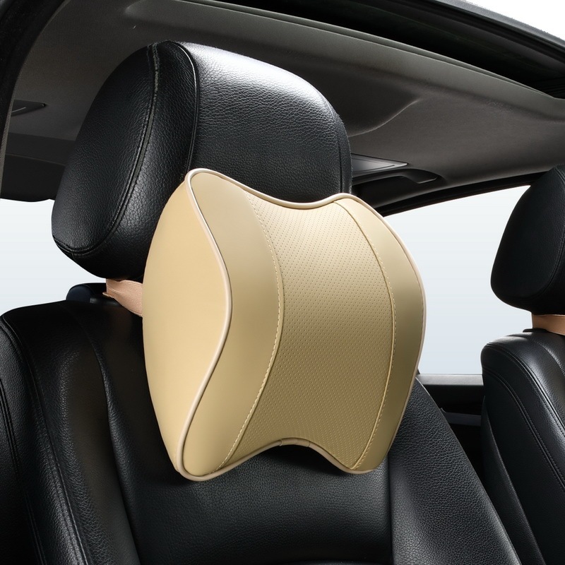 piccolo poggiatesta in stile traforato, beige accogliente