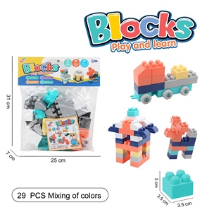 32 PCS Plastic ABS <strong>Building</strong> <strong>Blocks</strong> Sets DIY Bricks Juguetes Educativos Construction Toy <strong>Building</strong> <strong>Block</strong> Toys for Children - Product Image 3