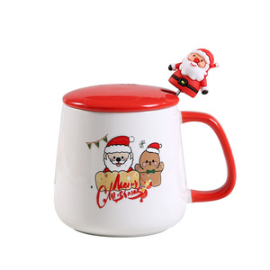 卸売高級ギフトセットカスタムロゴ付きクリスマスギフトマグ印刷カップコーヒーマグスプーンと蓋付きギフトセット - Product Image 6