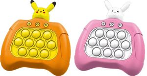 DOULUO Mario Bros Picha-Chu Fun Quick Push <strong>Game</strong> Console With Music and Lights Puzzle <strong>Games</strong> Sensory Fidget Popper <strong>Game</strong> - Product Image 2