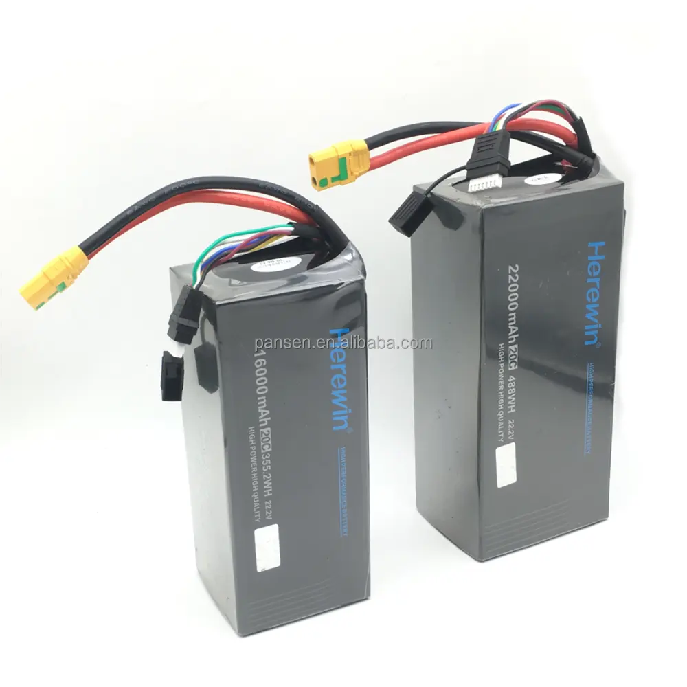 Original Herewin 22000mah Batterie 22,2 V 20C Wellen batterie Landwirtschaft licher Pflanzens chutz UAV-Batterie drohne für die Landwirtschaft