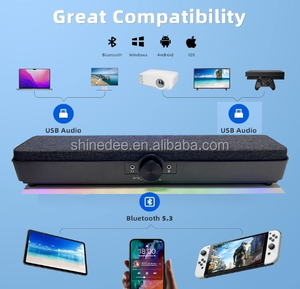Most Selling Product in alibaba Subwoofer Stereo Music Box 4D Surround Soundbar <strong>Computer</strong> Speaker Home Theater Sound <strong>System</strong> - Product Image 6