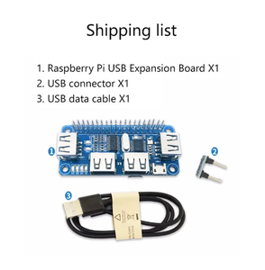 4 port USB uzatma prizi HUB ahududu sıfır/sıfır W/3B + seri hata ayıklama için UART USB2.0/1.1 ile uyumlu