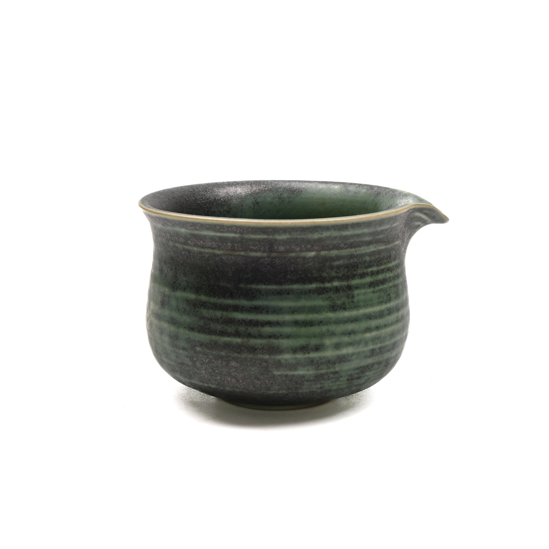 Tazón de matcha verde