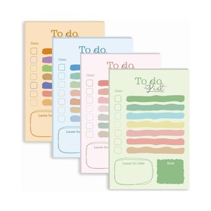 Customized Rainbow Creative English <strong>Notebook</strong> Sticker Self-Adhesive Convenient Plan Cover To Do List Note - Product Image 1