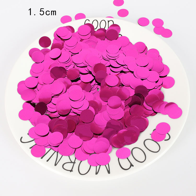 1.5 centimetri 500g Metallico (colore rosa Caldo)