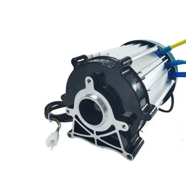 Motor BLDC para triciclo, motor sin escobillas de CC de alta potencia, 5 agujeros, 18 dientes, 60V, 1200W, 3200RPM