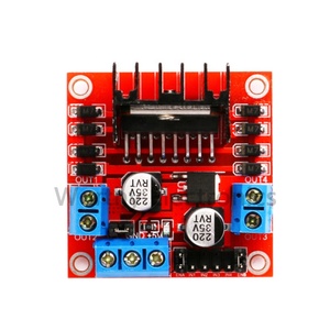 Modulo elettronico motore passo-passo DC motore robot per auto intelligente L298N modulo scheda di azionamento del motore a bordo uscita 5V - Product Image 3
