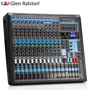 Glen ralston เครื่องมิกซ์เสียงคอนโซลวิดีโอ, เครื่องเสียงดิจิตอล16ช่องสำหรับห้องโถงใหญ่ - Product Image 1