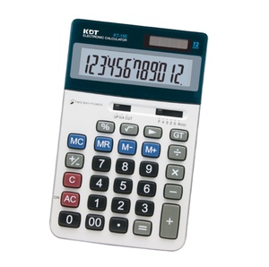 Máy Tính 12 Chữ Số Cho Văn Phòng Máy Tính Để Bàn Siêu Mỏng Bề Mặt Kim Loại Năng Lượng Mặt Trời Chất Lượng Cao Bán Chạy - Product Image 5