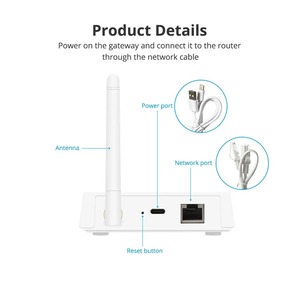 Zemismart Tuya Zigbee Hub антенна, Умный домашний мост, проводной шлюз, сетевой кабель, Управление приложениями, устройства Zigbee, совместимые с Умной жизнью - Product Image 6