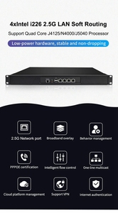 MiniTree Firewall <strong>Network</strong> Security Appliance Router PC Intel Atom N2600/N4000/J5025ES 4xIntel Gigabit LAN OPNsense VPN COM VGA - Product Image 3