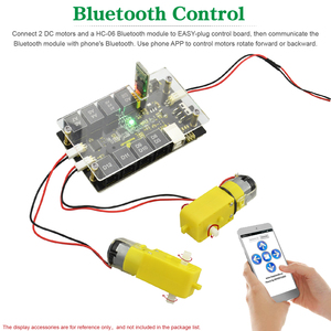 STEAM KEYBOT Codificación Robot Board Car Robot Control Board Kit para Arduino - Product Image 5
