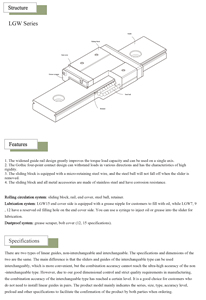 Heavy Load <strong>Linear</strong> Module Ball Screw Auto Parts Micro Bearing <strong>Slide</strong> LGW12 Micro <strong>Linear</strong> Guide <strong>Rail</strong> Modul CNC <strong>Linear</strong> - Product Image 4