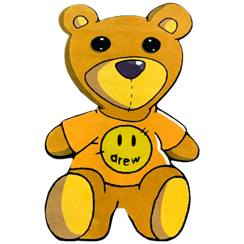 Цена производителя Пользовательский логотип 3D Рождественский градуированный медведь Дизайн Ручной тафтинговый плюшевый коврик К