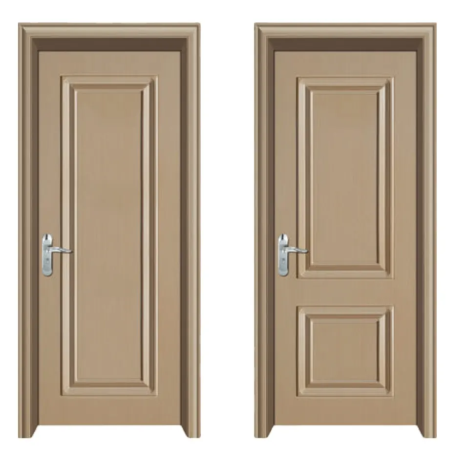 Yongyuchenxi Home Design American Panel Doors Preço PVC MDF Porta De Madeira para Casa