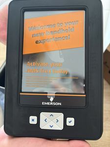 NEW Emerson AMS Trex Device Hart Field Communicator Trex Device Communicator TREXLFPKLWS3S the Wireless HART Provisioning App - Product Image 6