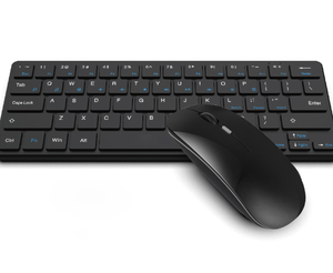 Modo dual LED retroiluminado Gaming Computer 2,4g OEM personalizado español UK ruso Mini teclado y ratón Combo teclado inalámbrico ratón - Product Image 1
