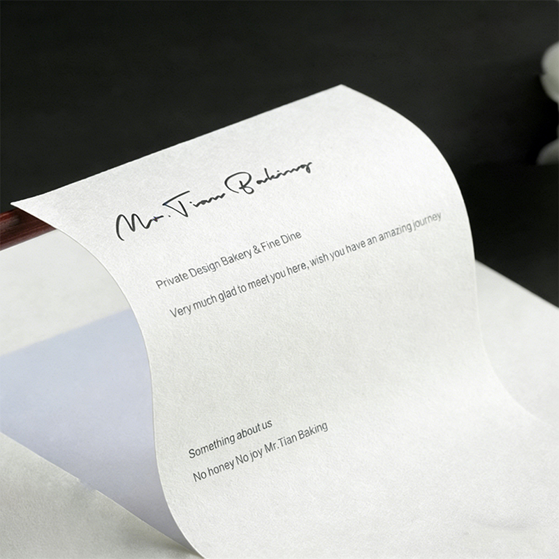 Autocollant pour papier à lettres