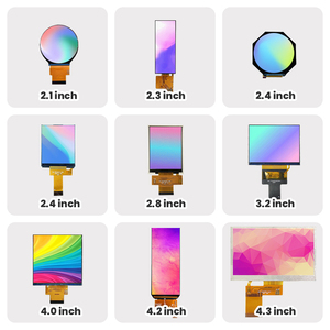 Custom <strong>TFT</strong> <strong>LCD</strong> 0.96 1.28 2.1 2.4 2.8 3.2 3.5 4 5 7 10.1 round small <strong>tft</strong> <strong>lcd</strong> module circular display screen - Product Image 4