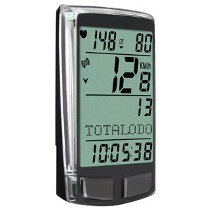 Sunding Wireless Bike <strong>Computer</strong> <strong>with</strong> Heart Rate <strong>Monitor</strong> Wireless Bicycle Speedometer Odometer Outdoor Indoor Exercise
