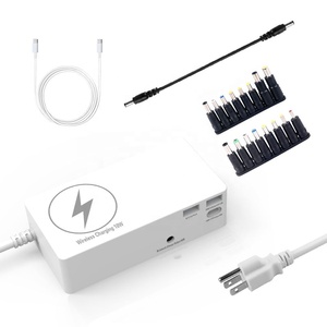 Cargador multifunción de escritorio para el hogar, cargador de viaje con puerto de carga inalámbrica de 5-10w, usb tipo c, 2023 - Product Image 3