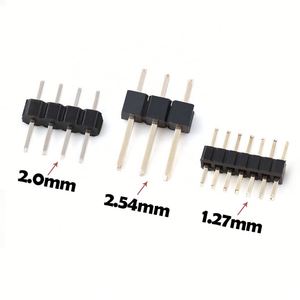 2.54mmピンヘッダー2-40ピンピンヘッダーオス2x40p垂直254ピッチ2x15ピン2列40ピンヘッダーコネクタ - Product Image 4